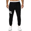 Calça masculina esportes de impressão casual de tração de luta para homens de corrida ao ar livre para homens para homens