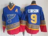 Personalizzato Uomo Donna Gioventù Bambini St. ''blues''18 Tony Twist Jersey 16 Brett Hull 9 Doug Gilmour 99 Wayne Gretzky Vintage Classico Blu Bianco