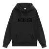 Moschin Hoodies Sweatshirts Grafiska tryck Perfekt överdimensionerade Autumn Mens Designers Sweater Sports Wen Moschin Hoodie 2642