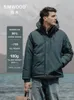 Vestes pour hommes 2023 Hiver 90 Manteaux en duvet d'oie blanche Hommes Parka hydrofuge à capuche chaude en plein air 231116