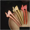 Hair Clips Barrettes Womens Vintage Stick Durable Green Sandalwood U-Shape Chopsticks For Women Mother Daughter Friends Drop Delivery Dhgou