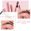 Gel pour sourcils, crème rehausseur de sourcils avec brosse, rehausseur de sourcils teint imperméable, maquillage professionnel, cosmétiques