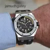 AP Swiss Luxury Watch Ap Royal Oak Offshore Series 18k platina automatisch mechanisch herenhorloge 15720cn polshorloge 15720cn.oo.a002ca.01