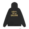 Bluzy męskie damskie bluzy bluzy moda galeria streetwearu Deptsvintage Old Brain Letter Drukuj High Street Men's Women's Loose Hooded Sweter