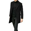 Men's Trench Coats 2023 Windbreaker Autumn and Winter Mid Length Casual Woolen High Street Trendy Suit Coat Korean Men 231115