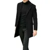 Trenchs de hommes 2023 coupe-vent automne et hiver mi-long décontracté laine haute rue costume manteau coréen hommes 231115