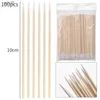 Cotton Swab 500 pièces coton-tige en bois bâton de nettoyage des oreilles coton-tiges extension de cils jetable microbrosse tige de coton outil d'élimination de la cire d'oreille L231116