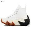 Classic Conversity Sneaker uomo donna scarpe Scarpe di tela Sneaker Scarpe con plateau con fondo spesso Designer Nero Bianco Scarpe Run Star Motion eur35-44 23