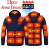 Jaquetas ao ar livre Hoodies Zona 21 Regata de aquecimento masculina Jaqueta de autoaquecimento Jaqueta de aquecimento elétrico Feminina Roupas de aquecimento USB Casaco quente Sprots quente 231116