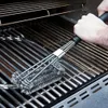 BBQ Tools Accessories Grill Borstes Barbecue Scrapper Cleaning Brush Outdoor Cleaner Rostfritt stål Borst Kök Kök Clean 230414