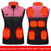 Men's Vests Women's Men USB Heating Coat Camping Down Theating Jacket 21 Heated Zones Electric Tracksuit Heated Vest Jackets Graphene S-5XL 231116