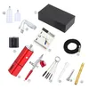 Kit de aerógrafo sem fio com compressor, mini conjunto de pistola de ar portátil, pincéis de ar portáteis para pintura, tatuagem, arte em unhas, modo, maquiagem, bolo, barbeiro