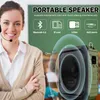 Microphones SHIDU Portable Voice Amplifier With Wireless Microphone For Teachers IPX5 Waterproof Bluetooth Speaker 4400mAh Power Bank M800 231116