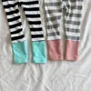 Hose HAYANA 2023 Herbst Kinderkleidung Baumwolle Legging Gestreifte Baby Mädchen Hosen