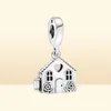 Sweet Home Ny ankomst 925 Sterling Silver Mom's House Dingle Charms Fit Original Europeisk charmarmband Fashion Women Wedding Engagement Jewelry3197616