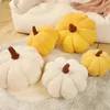 Bambole di peluche 20 cm Kawai Nordic Zucca di Halloween Giocattolo Morbido Riempimento vegetale Bambola Vacanza Prop Decorazione Cuscino da lancio per bambini 231115