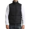 Coletes masculinos colete aquecido homem mulher jaquetas sem mangas inverno roupas quentes recarregável corpo mais quente caça chaqueta esqui chaleco s-8xl 231116