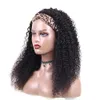 Парики для косплея, человеческие волосы, повязка на голову, парик, витой, скрученный и без клея, полная машина, бразильский Remi, женский парик из человеческих волос, 180% плотность, волосы EMOL 231116