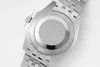 Clean 116710 luxe horloge Greenwich II GMT geheel zwart 40 mm 3186 mechanisch uurwerk 904L staal 72 uur opslag van kinetische energie