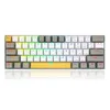 Keyboards N K530 Pro Wireless Rgb Mechanical Keyboard Bluetooth/2.4Ghz/Wired 3-Mode 61 Keys -P Socket Tactile Brown Switch Drop Delive Dhyme