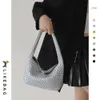 New Arrival 2023 hand woven women's Fashion Handbag Designer Show Knitting Design Casual Tote Shoulder Bag Crossbody Bags