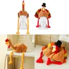 Berets Plush Turkey Thanksgiving Hat Novelty Cooked Chicken Costume Dress Up