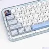 Tastaturen 1 Satz Programmierer-Thema PBT-Tastenkappen Farbstoffsublimation Kirschprofil für MX-Schalter Mechanische Tastatur 143 Tasten Tastenkappe Drop D DHFET