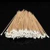 Cotton Swab 100Pcs Long Wood Handle Cotton Swab Medical Swabs Ear Cleaning Cosmetic Wound Care Cotton Buds Sanitary Round Cotton Tip SwabL231116