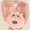 Space Heaters Rechargeable Hand Warmer Reusable Hand Warmer Built in 10000mAh Battery 2 in 1 Mini Cute USB Heater Power Bank Cute YQ231116