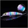 Baits & Lures Baits Lures 1Pcs Minnow Fishing Lure Hard Artificial Bait Bionic 3D Eyes 110Mm Wobblers Crankbait Sinking Drop Delivery Dhxq4