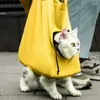 Hundbärare husdjur axel bärande väska vindtät andas kanvas katt bär tygvattentät sele för en promenad