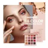 Ombre à paupières IMAGIC arrivée charmante fard à paupières 16 couleurs Palette de maquillage mat miroitant pigment ombre à paupières poudre 231115