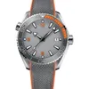 Luxury Fashion Men's Watch Ceramic Rim Stainless Steel Automatisk mekanisk rörelse 43mm Watch Sapphire 5atm Multifunktionell vattentät designer Watch Present