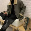 الرجال للرجال Mans Coat Winter Vince Finece Stand Stand Clisling Long Sleeve Velvet Thight Street Bomber Jacket Jacket 231115