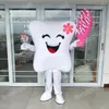 Halloween ząb Mascot Costume Cartoon Anime Postacie Unisex Dorośli rozmiar świąteczny przyjęcie na zewnątrz strój reklamowy