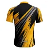 T-shirts pour hommes Mens Donut Print Cycling Jersey Vêtements Summer Bike Short Sleeves Team Bicycle Top