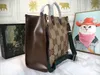 Tote Mulheres Moda vintage cor de damasco bolsas saco de compras carta lona vermelho e verde webbing design grande capacidade marca bolsa sacos de praia