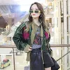 Women's Jackets Vintage Overalls Jacket Women's Short Sequined Top Heavy Industry Beads Ins Trendy Fashionable Street Hipster Y2K Coat