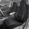 Nouveau universel 2 housses de siège de voiture de sport avant tissu en maille respirante Texture en Fiber de carbone coussin de siège Fit voiture SUV Van siège de course