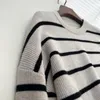 Kobiety swetry Pure Cashmere okrągła szyja Kobiety Kobiety Koszulka z długim rękawem