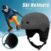 Skidhjälmar Skidhjälm Anti-påverkan Säkerhet Snöhjälm Skyddande skum utomhuscykelcykel Hjälmar Sport Varma snowboard Skateboardhjälmar 231116