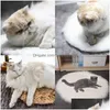 Carpets Winter Pet Electric Blanket Heating Pad Dog Cat Bed Mat Waterproof Constant Temperature Anti-Slip Drop Delivery Home Garden T Dh0L6