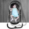 Passeggini # Passeggino in pelle PU Trolley da viaggio Passeggino da viaggio ultraleggero Carrozzina Cestino per dormire Carrozzina per bambini Car 2023 Q231116