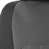 Nuovo aggiornamento Coprisedili per auto anteriori universali 2 Tessuto in twill con protezione per cuscino del sedile in tessuto di poliestere Airbag compatibile SUV Van