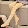 Chaussettes pour enfants Hiver Chaud Bande plus épaisse Collants en peluche Bébé Fille Leggings Ballet Danse Enfants Veet Blanc 221102 Drop Livraison Matern Dh7Ju