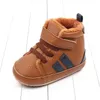 Winter Plush Baby Shoes 0-1 Year Old Sports Soft Sole Cotton Shoes High Top Baby Shoes Baby Shoes Toddler Shoes