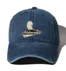 Ball Caps Unisex Denim Cap Gewassen Katoen Baseball Hoed Tieners Casual Voor Anime Avatar Cowboy