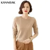 Felpe con cappuccio da uomo Felpa Maglione Autunno Inverno O collo Pullover solido Camicia con fondo Maglieria Manica lunga Casual Primavera Basic Pull Femme 231116