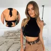 Kobiety dla kobiet 2023 Amazon Wish Summer Sleveless Top Sexy Nagle Backless Szyg