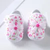 Туфли на плоской подошве, обувь для новорожденных, ходунки для маленьких девочек, сандалии принцессы с бантом, 231116